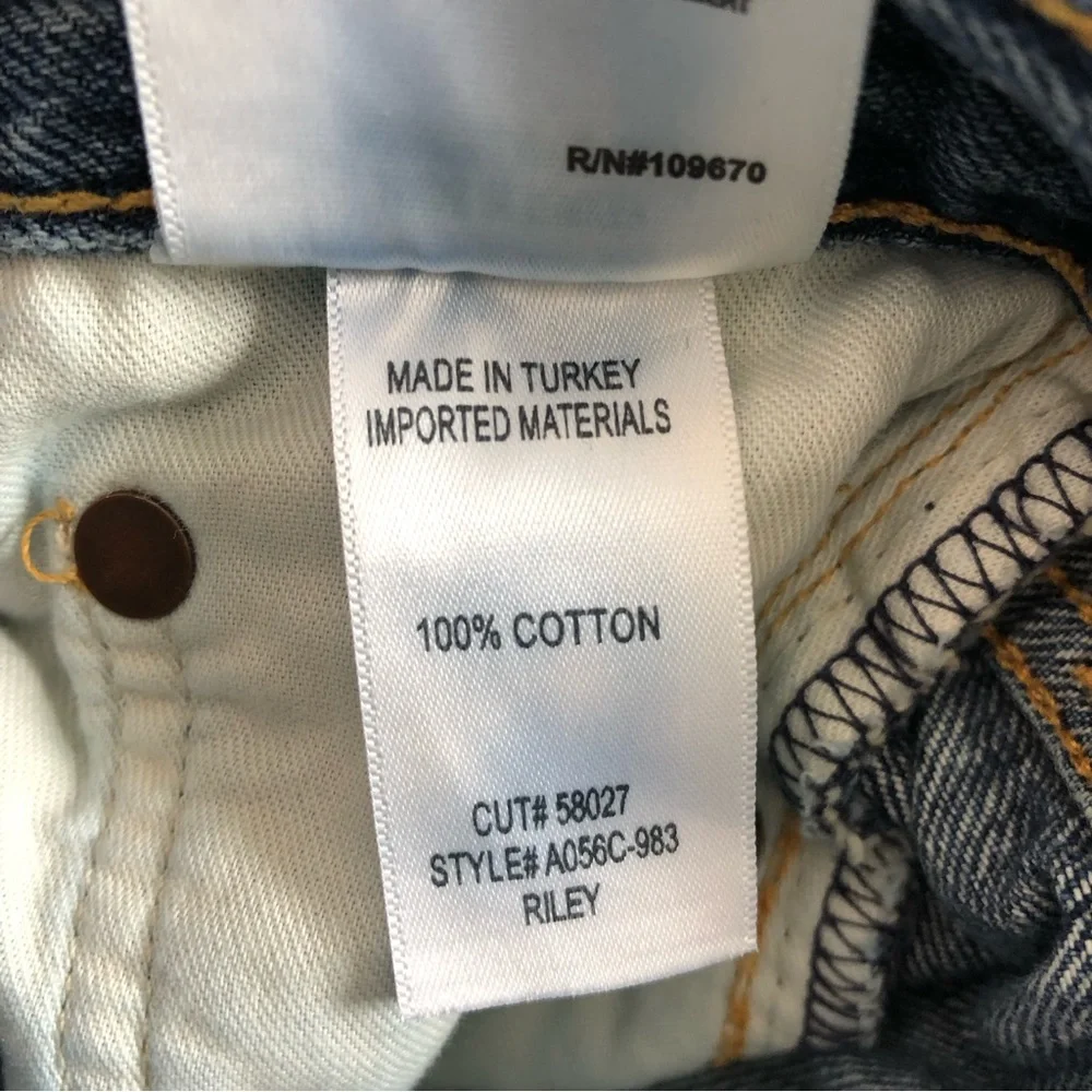 Agolde Riley High Rise Jeans 23 - Picture 14 of 14